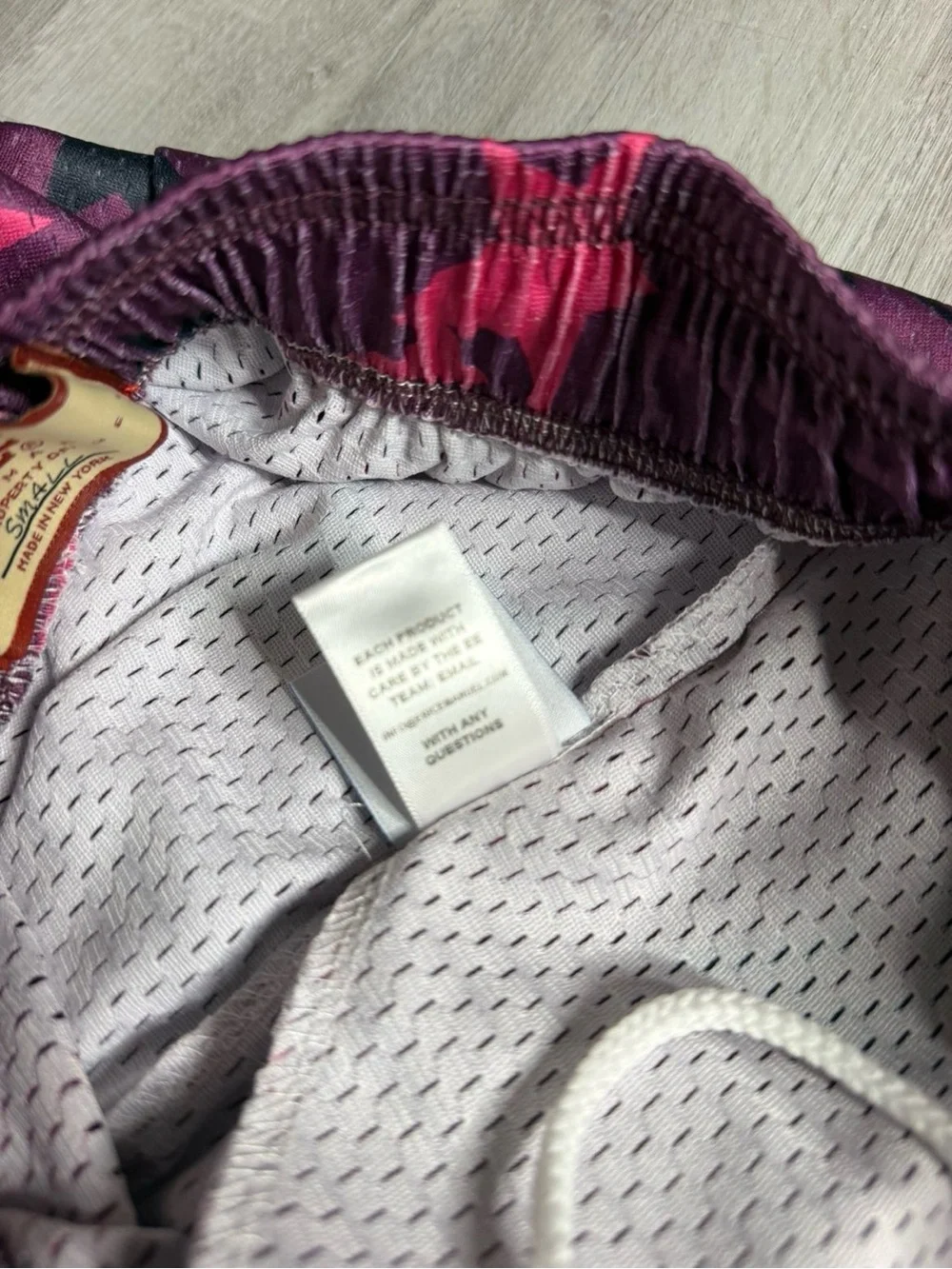 *NEW* Purple EE Eric Emanuel Bolt Shorts Sizes Small and Medium 100% Authentic